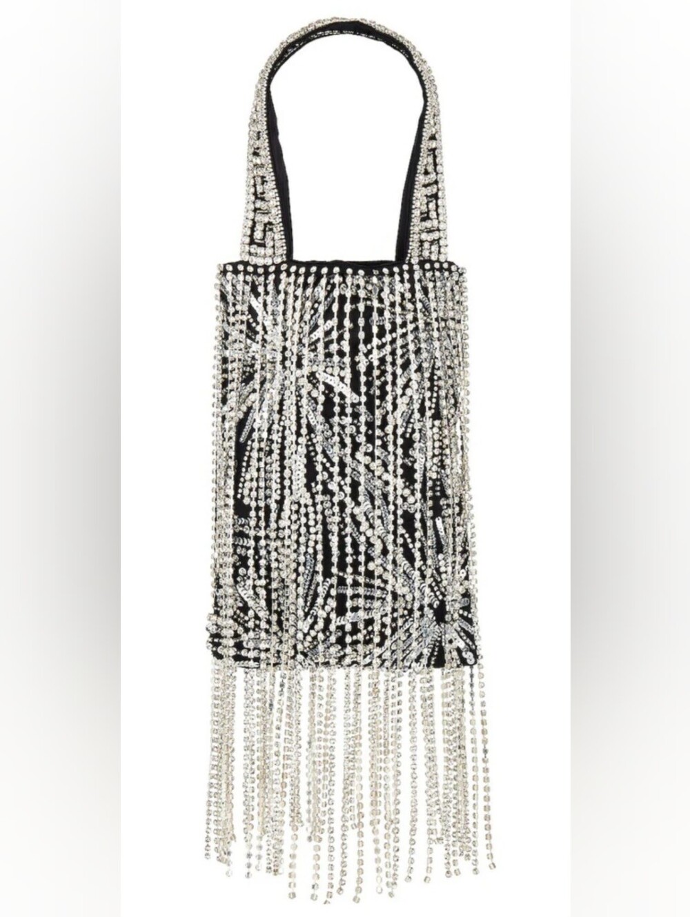 Retrofete Crystal Avery Wrist Fringe Bag